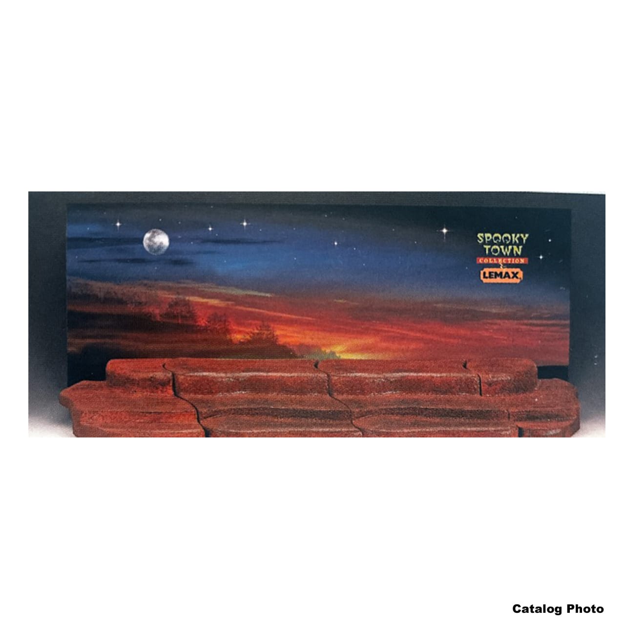 4-Ft Display Material with Halloween Backdrop