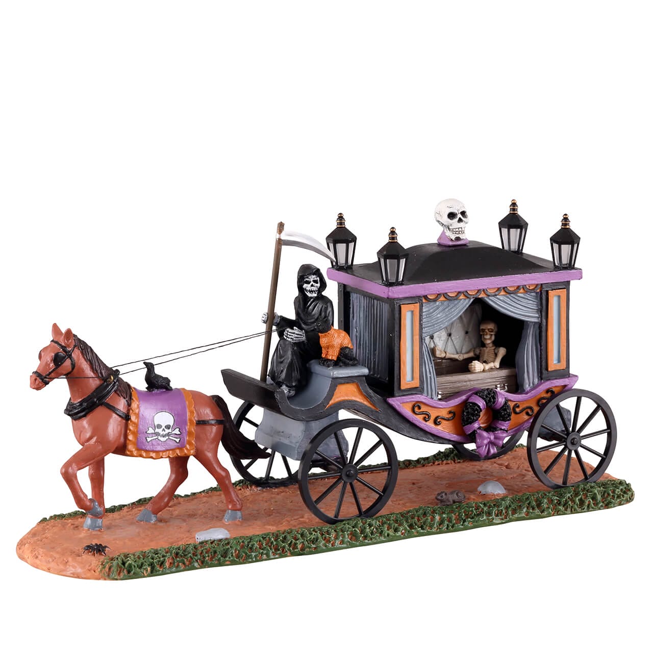 Spooky Victorian Hearse – Lemax Collection