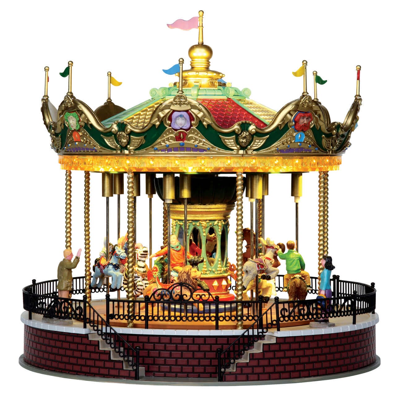ハチミツシンドローム　Carousel Sunshine Carousel – Lemax Collection
