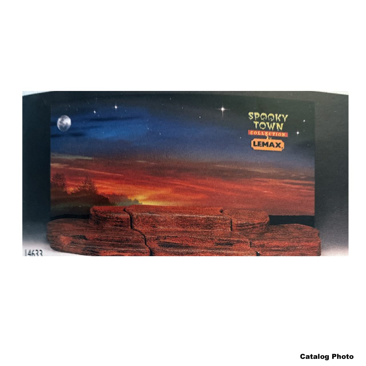 3-Ft Display Material with Halloween Backdrop