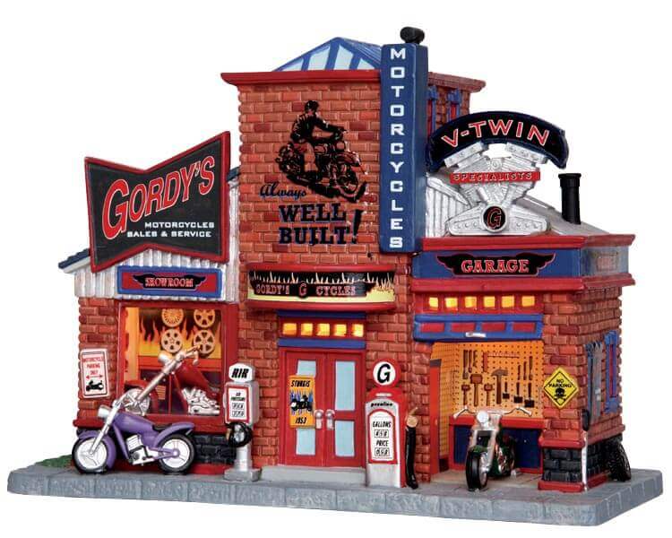 Gordy's Cycle Shop – Lemax Collection