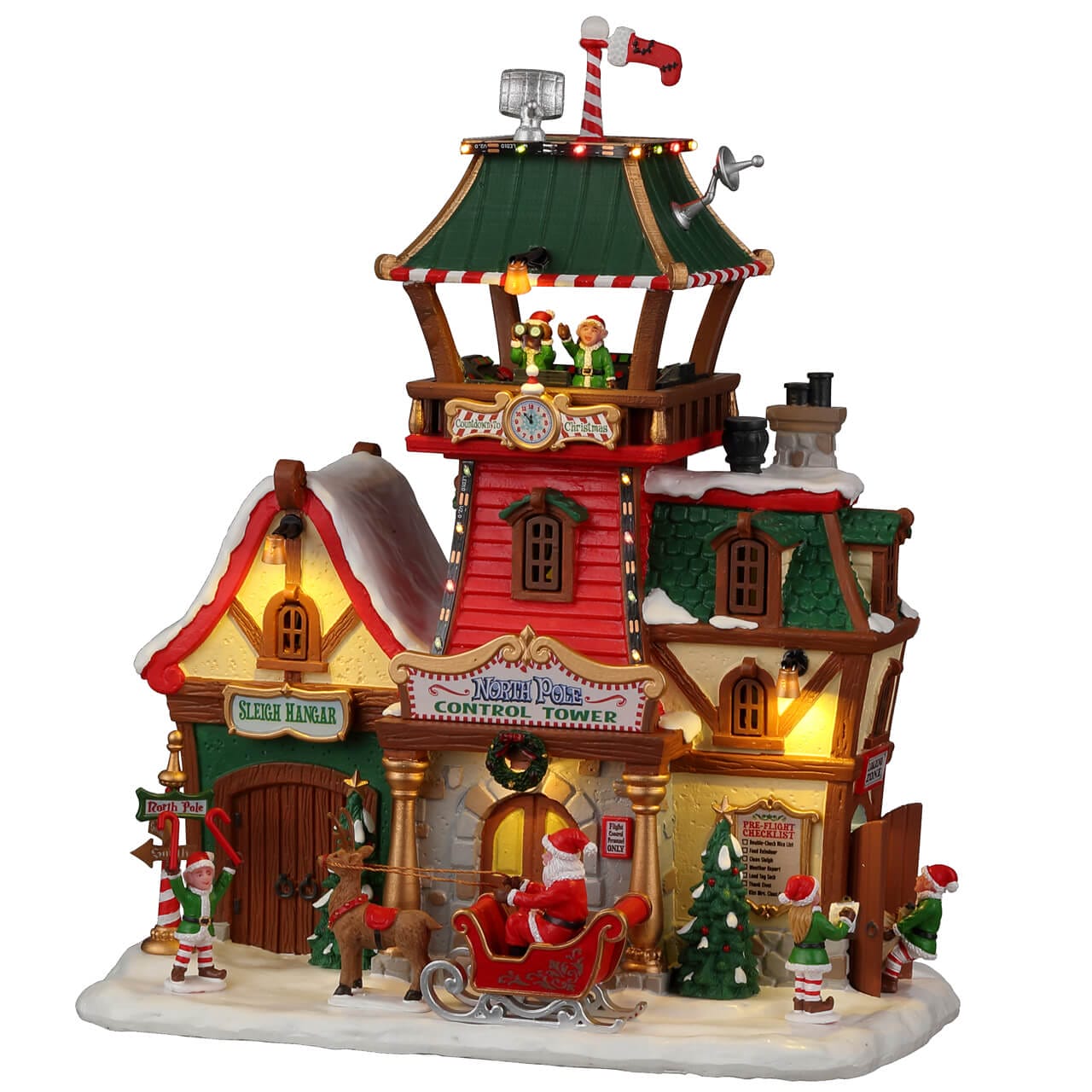 North Pole Control Tower – Lemax Collection