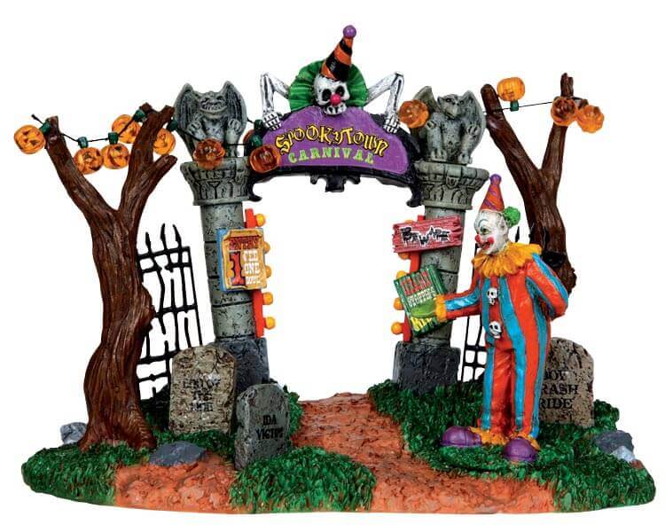 Spookytown Carnival Gate – Lemax Collection