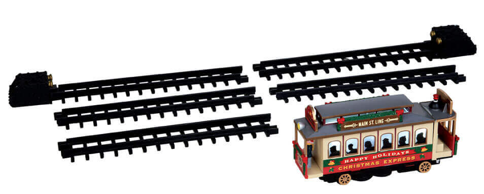 Christmas Cable Car Set Of 6