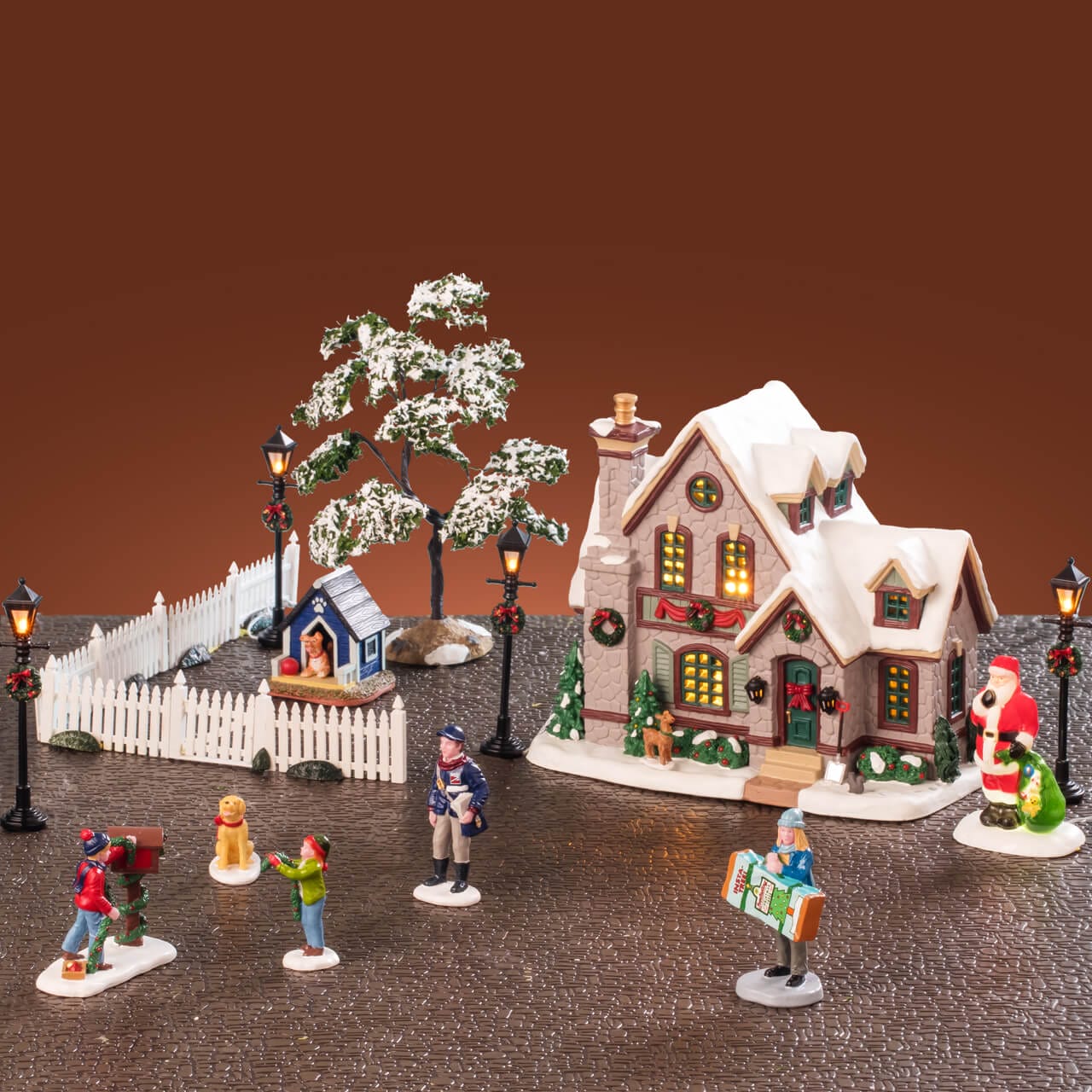 White Christmas Set – Lemax Collection