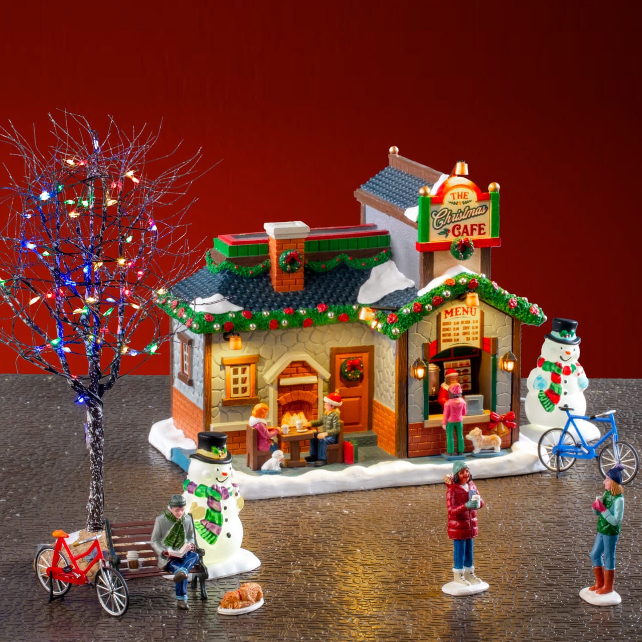 The Christmas Cafe Set – Lemax Collection