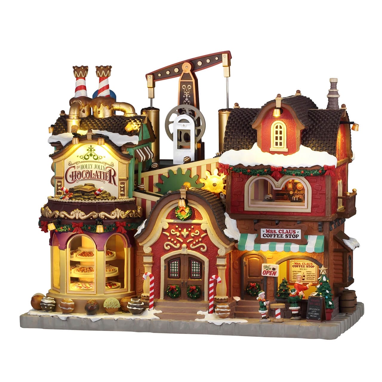 The Holly Jolly Chocolatier & Mrs. Claus Coffee Shop – Lemax
