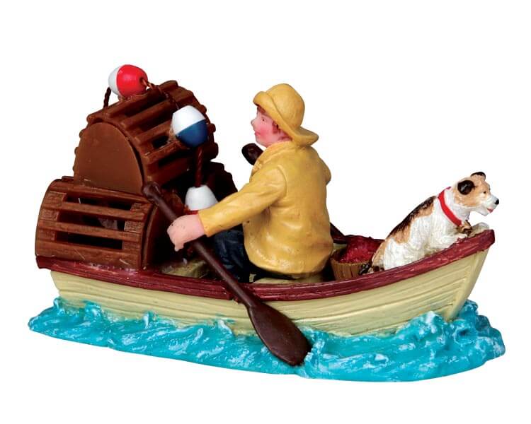 Lobsterman At Sea