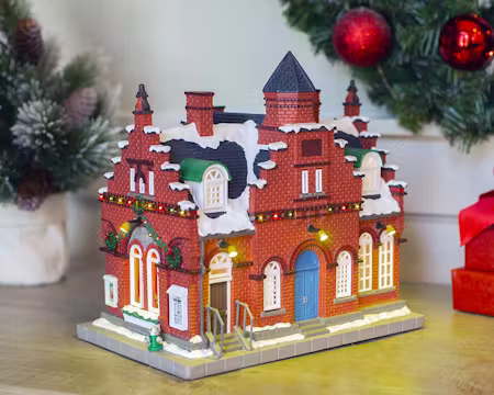 Norman Rockwell Lemax Collection Town Offices 1884