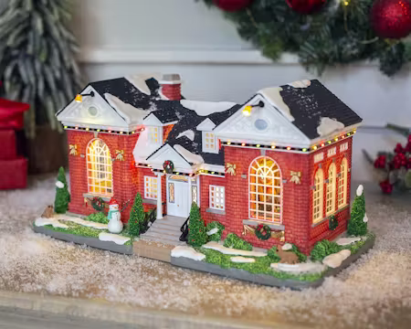 Norman Rockwell Lemax Collection Public Library