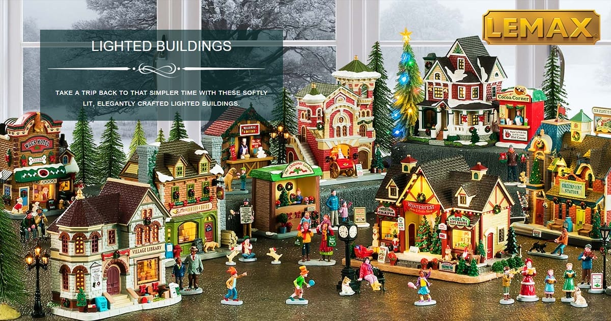 Lighted Buildings – Lemax Collection